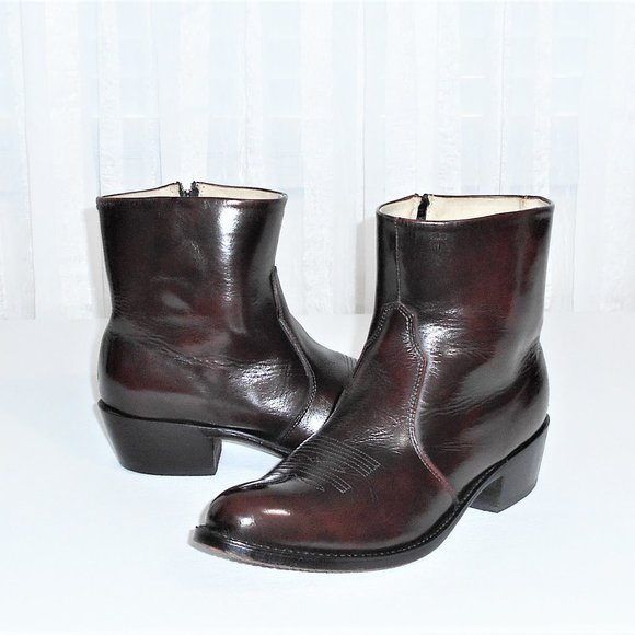 Durango Other - Durango DB954 Brown Leather Zip Ankle Boot 9.5 D